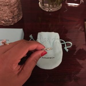 Authentic Tiffany & Co. Ring, size 5